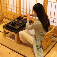 Allibuy Semplice Divano Creativo per Il Riposo degli ospit La sede in Stile Giapponese in Paglia è Robusta e Durevole per i sedili Senza Gambe in Izakaya e in Soggiorno