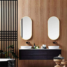 Beautifully Makeup Specchi Specchio Bagno a Parete Specchio sospeso | Specchio da Barba e Trucco da Trucco a Parete Circle | Specchio Circle Plane | Specchio Decorativo Moderno | Bagno con struttur