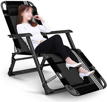 Zero Gravity Garden Sun Lounge Lounger Chair Patio reclinabile Sedia a Sdraio Pieghevole Pieghevole Testoline Letto Testoline reclinabile con Cuscino
