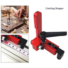 Tracks Lavorazione del Legno Strumenti manuali Fai da Te, Modello 75 Tappo di limitazione Accessorio per la Lavorazione del Legno Canale Limitatore dedicato Scanalatura a T Standard Trota Mitra