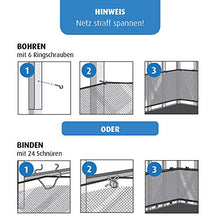 Reer 71743 Rete di Protezione per Balcone, 294 X 94 cm