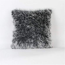 Xyfw Set da 4 Pezzi Federa di Peluche Semplice Divano da Ufficio Cuscino per Auto Abbraccio Federa Non Include Cuscino (Uno per Ogni Colore)