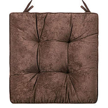 HYLX Cuscino Sedile, Cuscino Sedia, Cuscino Sgabello Rotondo, Cuscino Sedia Floreale Antiscivolo in Cotone Spesso, per Giardino, terrazza Esterna