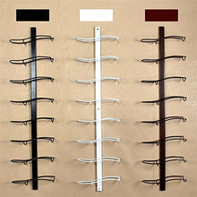 Supporto da parete in metallo portavino portabottiglie, positive 8 bottles of 26 * 9 * 100 black