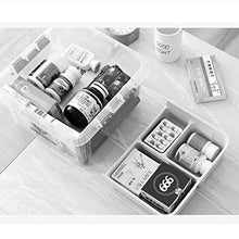 WYH Chiaro Medicine Chest delle Famiglie Medicina Box Dormitorio mediche Forniture mediche delle Famiglie Medicine Storage Box Ragionevole