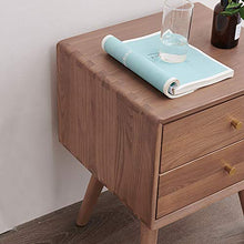 Comodini Comodino in Legno con 2 Cassetti Maniglia Hardware per Camera da Letto E Soggiorno 40X45x55cm / 15,7X17,7X21,7 Pollici
