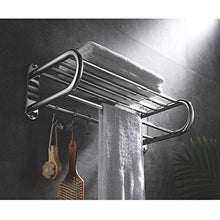 DKEE Porta Asciugamani A Forma di U con Gancio Estensibile 40-70cm Porta Asciugamani in Acciaio Inox 304 con Portasciugamani