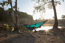 Grand Canyon Bass Hammock Bass - Amaca Outdoor Fino a 150 kg, Amaca da Viaggio Leggera e compatta con Protezione per Gli Alberi - Storm (Benzina)