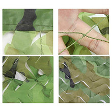 FCXBQ Rete ombreggiante Camouflage Rete Mimetica Vele Tessuto Giungla Protezione Solare Tendina Parasole Guardare Nascondi Prevenire Le riprese, 11 Dimensioni (Colore: Verde, Dimensione: 10x10m)