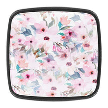 Modello senza cuciture dell'acquerello Stampa floreale Pomelli per Porta Set di 4 Pomelli per Mobili Manopole per Cassetti Cucina Armadio Vetro