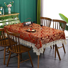 Tovaglia In Raso Quadrato Jacquard Copriletto Protettore Tovaglie Lavabili Termorestringenti Ristorante Per Matrimoni Decorazione Da Tavolo a Buffet