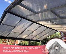 WXQIANG Copertura Parabrezza Grey recinto dello schermo di segretezza, Heavy Duty ombra della copertura del panno del reticolato Mesh for giardino Gazebo, formato personalizzato Protezione solare, iso