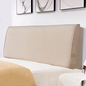WENZHE Cuscini Testiera da Letto Testiere Capezzale Cuscino della Testata Letto Matrimoniale Arte del Panno Divano Lavabile, 6 Colori (Color : B, Size : with headboard-180cm) - Arredi Casa