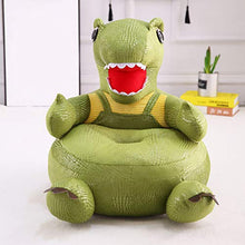 Domybest Copridivano per Bambini Senza Imbottitura Interna Seduta per Bambini a Forma di Dinosauro Poltrona per Bambini Morbida Divano per Bambini
