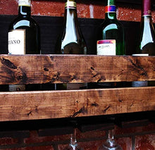 FYHH-JZHY Portabottiglie da Vino Sospeso Portabottiglie, Portabicchiere da Vino, Portabicchieri da Champagne, Portabottiglie Portabottiglie, Portabicchieri (Dimensioni: 70X42Cm), 70X42Cm, 70X42Cm