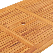 vidaXL - Tavolo da giardino pieghevole, 160 x 80 x 75 cm, in legno massello di teak