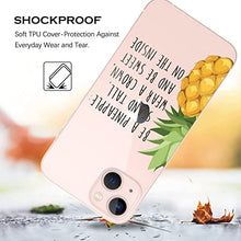 CrazyLemon Custodia in silicone per iPhone 11 Pro Max, custodia in gel di silicone TPU trasparente trasparente Bumper protettivo ultra sottile Bumper antiurto - Ananas