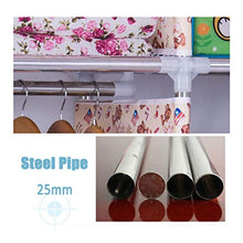 JFFFFWI Armadio Pieghevole in Tessuto Oxford con Struttura in Acciaio Inossidabile Semplice Armadio 130 * 45 * 170 (Colore: C)