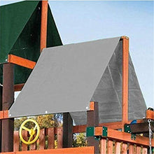 Spielen - Set per altalena da gioco per bambini, copertura per il tetto per ombra del patio, per altalena da cortile, soffitto, esterno, terrazza, giardino, tempo libero, tenda