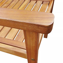 Festnight Sedie da Pranzo da giardino Esterni 2 pz Legno Massiccio di Acacia Marrone