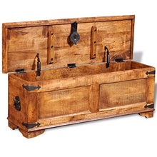 xingshuoonline baule di archiviazione in legno di Manico ruvida 110 x 35 x 40 cm
