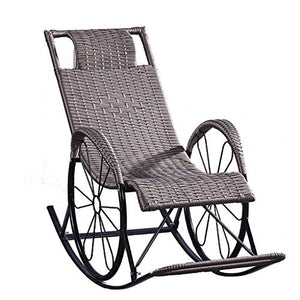 Hfyg Lettino Prendisole Lettino Prendisole, Poltrone Reclinabili for Esterni Resistente alla Ruggine con Poggiatesta Imbottiti Regolabili Sedia A Sdraio A gravità Zero for Esterni Chaise Longue