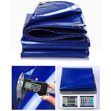 MHBGX Tela Cerata Resistente Impermeabile All'Aperto, Tela Cerata Blu Del Pvc Fatta Di Tela Cerata da 550 Grammi/Metro Quadro,un,3,8X4,8 M