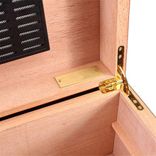 GJNWRQCY Scatola portaoggetti per sigari portasigari Portatile in Legno di Cedro per Regali Home Office Viaggi all'aperto