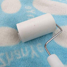 LLQM Sticky Paper Sticky Dust Paper, tearable, Clothes Roller Paper Roller Hair Roller, Household Dusted Paper Roll