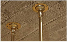Leifeng Tower Classico A soffitto Hanging Calici Wine Glass Hanger Organizzatore Rack, Metallo, Oro
