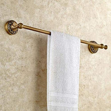 HYYDP Parete Porta Salviette Portasciugamani Retro Bagno a Muro in Ottone scolpito con portasciugamani Appendiabiti Accessori Bagno (Size : 70cm)
