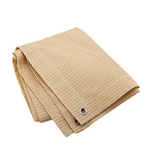 Shade Sail Baldacchino, Recinzione Per La Privacy Schermo, Filtro Luce Poliestere Traspirante Con Acciaio Inossidabile Asola Per Pergola, Posto Auto Coperto, Portico ( Color : Beige , Size : 1.8x6m )