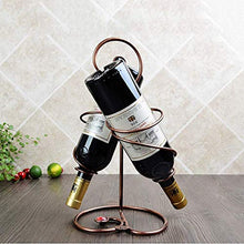 LHQ-HQ Wine Rack, Creativo Supporto di Vetro Vino Moda Wine Rack 2 Set High Glass cremagliera Moda Hanging Porta Bicchiere