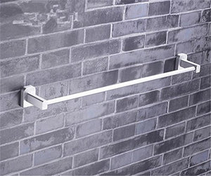 MBYW Portasciugamani Moderno Minimalista Portasciugamani Elegante per Il Bagno di Moda Portasciugamani Rotante in Alluminio con Base Quadrata per Il Bagno  Adatto per Bagno,Cucina, Ufficio