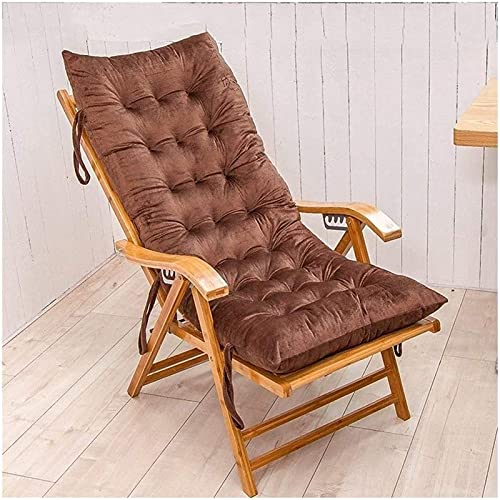 Lettini da sole Poltrone reclinabili, Cuscini per sdraio reclinabili Cuscino per sdraio classico Cuscino per poltrona da giardino portatile Patio Letto imbottito spesso Reclinabile Panca relax Coprise