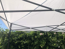 FT TENORE Gazebo RICHIUDIBILE 3X3 M Pieghevole A Fisarmonica Mercato TENDONE con Sacca (Bianco)