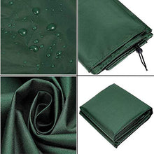 litulituhallo - Copertura per mobili da giardino, impermeabile, in tessuto Oxford, rettangolare, 90 x 90 x 40 cm, colore: Verde