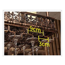 GAXQFEI Cucina Vino Glass Stoccaio Rack Recinzione Portabicchiere per Vino, Rack Di Vetro, Portabicchiere, Portabicchieri Appeso, Barra Del Bicchiere da Bar, Barra Di Vetro Di Vino, Barra Sottosopra
