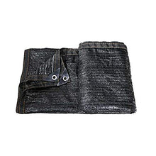 Rete ombreggiante Bordo Nero Netto con Bordi in Rete Ombreggiata con Occhielli, Copertura del 95% con Teli di Copertura in Feltro (Dimensioni : 4x7M)