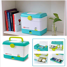 MYHZH delle Famiglie a più Strati di Pronto Soccorso Multifunzionale Medicina Box/Kit di Primo Soccorso/stoccaggio Scatole Organizer