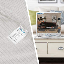 TAOCOCO Copridivano Jacquard Elasticizzato Spandex Copridivano Copridivano Copridivano Copridivano Copridivano in diverse misure e colori (Bianco, 2 Posti (139-175cm)