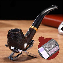 Pipa, pipa per tabacco da uomo solida fatta a mano, pipa per filtro a secco in vecchio stile, A7,14,5 cm