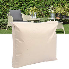 DERCLIVE 1 PZ Copertura antipolvere impermeabile per sedia da esterno per mobili da giardino, 56 x 50,8 x 10 cm