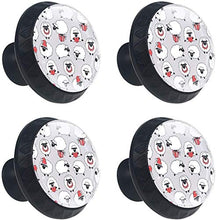 Libro regalo con collana di pecora bianca e cappello Pomelli per Porta Set di 4 Pomelli per Mobili Manopole per Cassetti Cucina Armadio Vetro