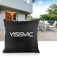 YISSVIC Copertura Tavolo Giardino Copertura Tavolo Esterno 242×162×100cm 420D Panno Oxford Protezioni del Patio Anti-UV Impermeabili in Tessuto