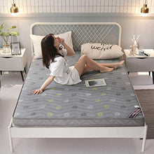 GJJSZ Materasso Materasso Traspirante per Dormire,Cuscino futon Giapponese Trapuntato in Flanella,coprimaterasso Pieghevole Spesso coprimaterasso in Velluto per dormitorio Domestico-g Twin