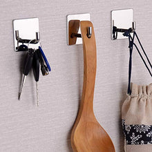 oFami Ganci Portasciugamani,Gancio Adesivo,Cappotto Gancio Del Tovagliolo Acciaio Inox Bagno Cucina 3m Autoadesivo