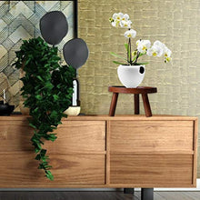 QIEZI Portapiante in Legno per Piante, portafiori in Vaso Portavasi da Giardino Rotondo Espositore per Piante da Interno, Esterno, Espositore per Piante Mid Century Arredamento Rustico