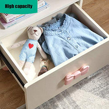 Yyqx Comodino per bambini con 1 cassetti, colore: rosa, comodino