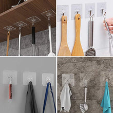 24 Pezzi Ganci appendiabiti , ganci trasparenti gancio autoadesivoet, regolabili 180 ° impermeabili antitraccia in PVC ganci per Cucina bagno camera da letto ecc,senza foratura, portata massima 11 kg